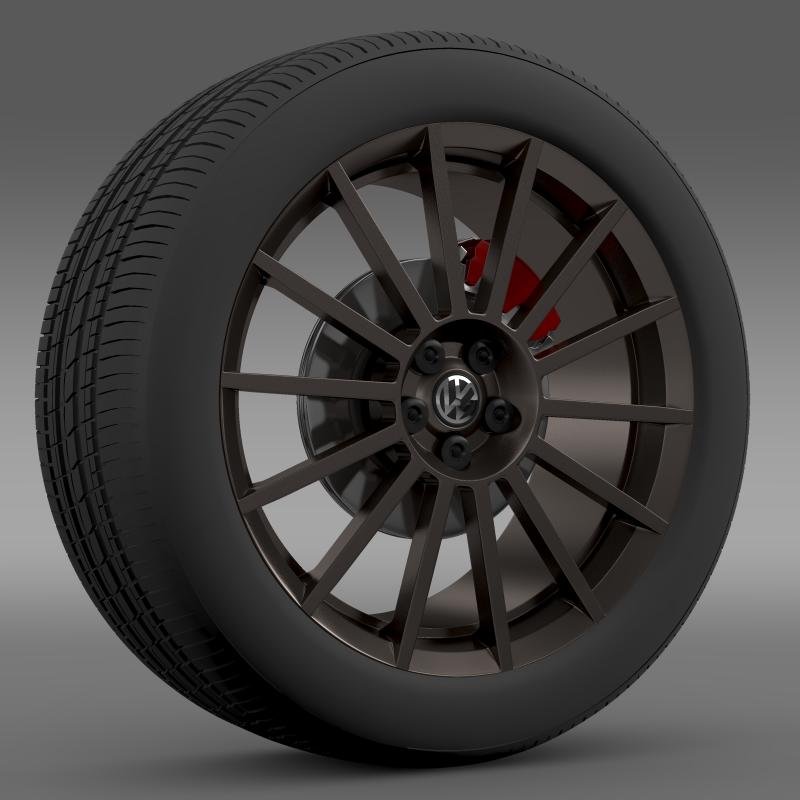 Wheel 3d model.