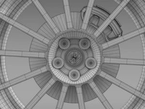 vw polo r wrc street wheel 3D Model