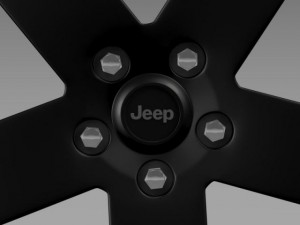 jeep wrangler black rim 3Dモデル