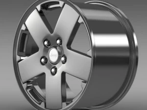 jeep wrangler rim 3D Model