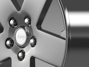 jeep wrangler rim 3D Model