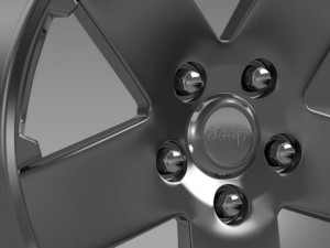 jeep wrangler rim 3D Model