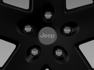 jeep wrangler rubicon black rim 3D मॉडल