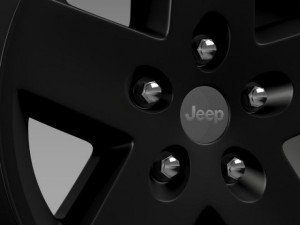 jeep wrangler rubicon black rim 3D मॉडल