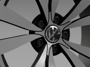 vw beetle 2012 rim Modelo 3D