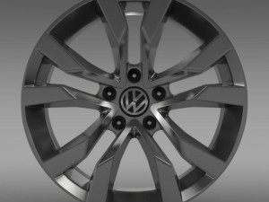 vw beetle tdi 2012 rim 3D Модель