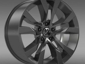 vw beetle tdi 2012 rim 3D Модель