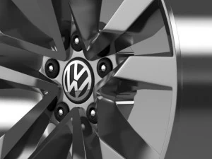 vw beetle tdi 2012 rim 3D Model