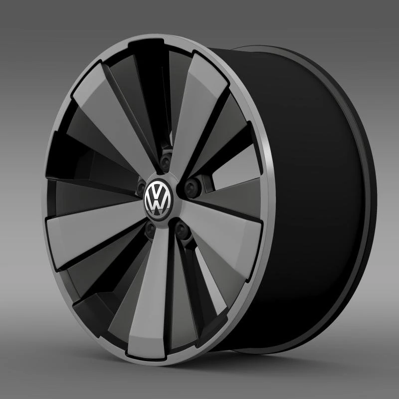 vw beetle turbo 2012 rim 3D Model .c4d .max .obj .3ds .fbx .stl .blend 