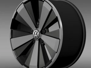 Cerchio VW Beetle Turbo 2012 Modello 3D