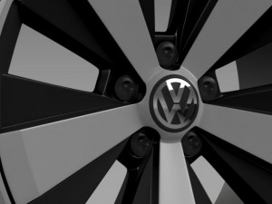 vw beetle turbo 2012 rim 3D 모델