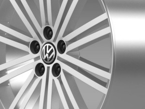 vw polo blue gt 2012 rim Modelo 3D
