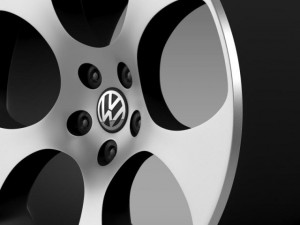 vw polo gti 2011 rim Model 3D