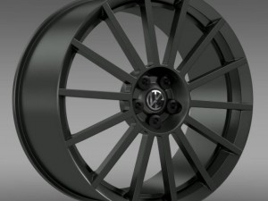 vw polo r wrc street rim 3D Model