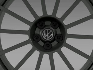 vw polo r wrc street rim 3D Model