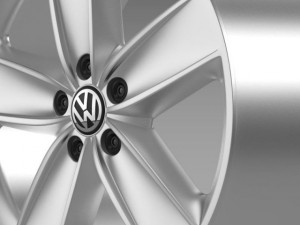vw polo rim Model 3D