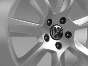 vw polo sedan rim 3D Модель