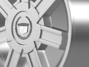 cadillac escalade awd 2012 rim Modelo 3D