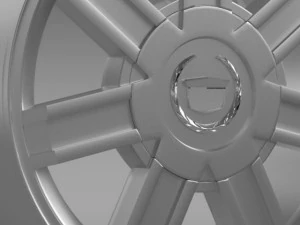 Cerchio Cadillac Escalade AWD 2012 Modello 3D