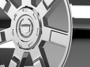 cadillac escalade esv 2wd1 rim 3D Model