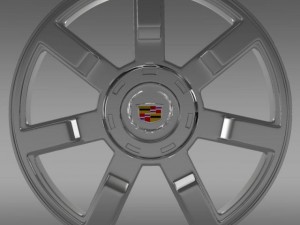cadillac escalade esv 2wd2 rim 3D Model