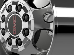 gmc sierra 2500hd 2wd crew2009 rim Model 3D