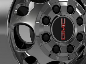 gmc sierra 2500hd 2wd crew2009 rim Model 3D