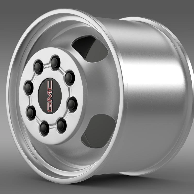 gmc sierra 3500hd 2008 rim 3D Model .c4d .max .obj .3ds .fbx .stl .blend 
