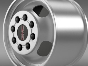 gmc sierra 3500hd 2008 rim 3D Model