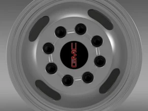 gmc sierra 3500hd 2008 rim 3D Model