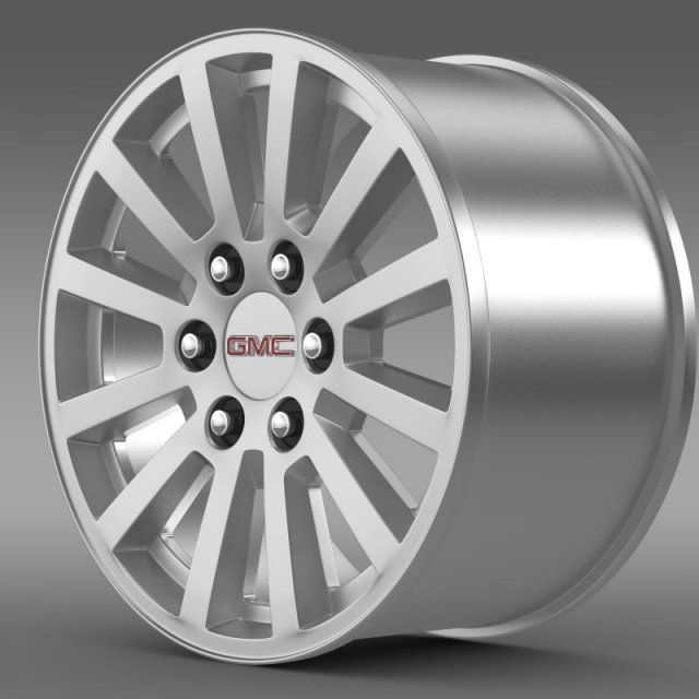 gmc yukon hybrid 2012 rim 3D Модель .c4d .max .obj .3ds .fbx .stl .blend 