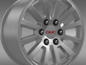gmc yukon hybrid 2012 rim 3D Модель
