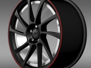 vw beetle abt 2012 rim 3D Модель