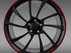 vw beetle abt 2012 rim 3Dモデル