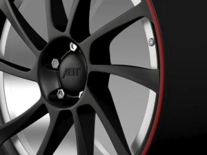 vw beetle abt 2012 rim 3D Model