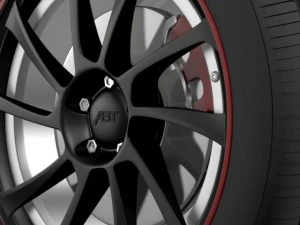 vw beetle abt 2012 wheel 3D Model