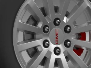 gmc yukon hybrid 2012 wheel 3D Model