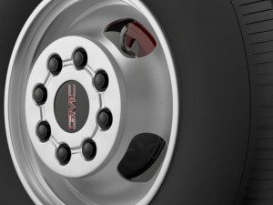 gmc sierra 3500hd 2008 wheel 3D-Modell
