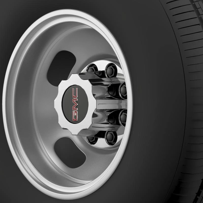 gmc sierra 3500hd 2008 2 wheel 3D Model .c4d .max .obj .3ds .fbx .stl .blend 