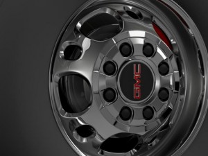 gmc sierra 2500hd 2wd crew 2009 wheel 3D मॉडल