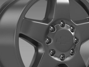 chevrolet silverado 2500hd ltz 2011 rim 3D Model