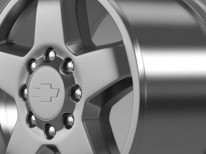 chevrolet silverado 2500hd ltz 2011 rim 3D Model
