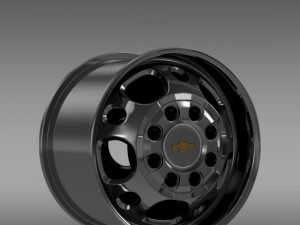 chevrolet silverado 2500hd2wd crew 2008 rim Modèle 3D