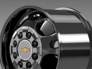 chevrolet silverado 2500hd2wd crew 2008 rim Modelo 3D