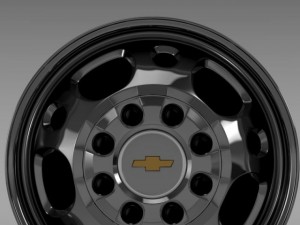 chevrolet silverado 2500hd2wd crew 2008 rim Modelo 3D