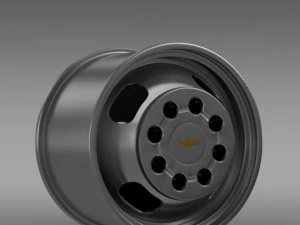 chevrolet silverado 3500hd 2008 rim 3D Model
