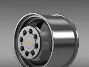 chevrolet silverado 3500hd 2008 rim 3D Модель