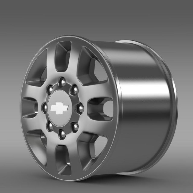 chevrolet silverado 3500hd 2012 rim 3D 모델 .c4d .max .obj .3ds .fbx .stl .blend 