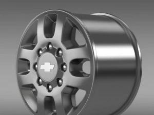 chevrolet silverado 3500hd 2012 rim 3D Model