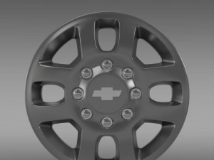 chevrolet silverado 3500hd 2012 rim 3D 모델